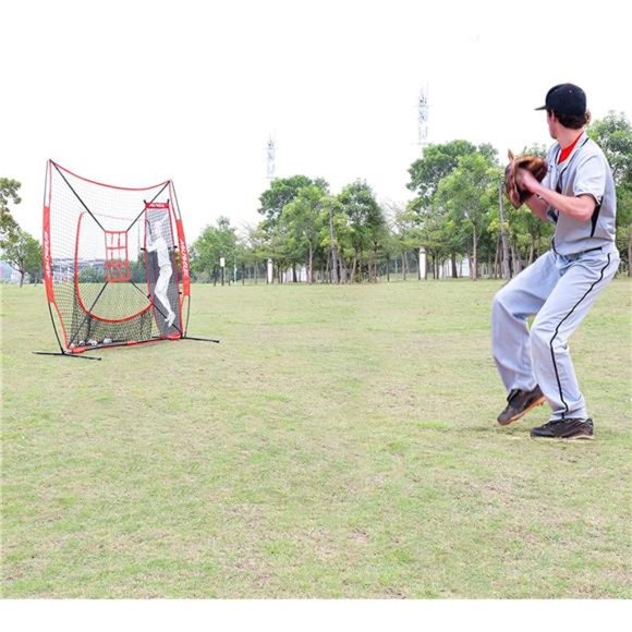 Baseball Softball Batter Dummy with Adjustable Strike Zone Attachment - Picture 6 of 7